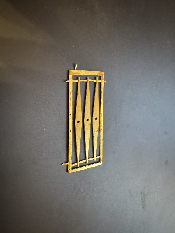 Etched brass brake beams