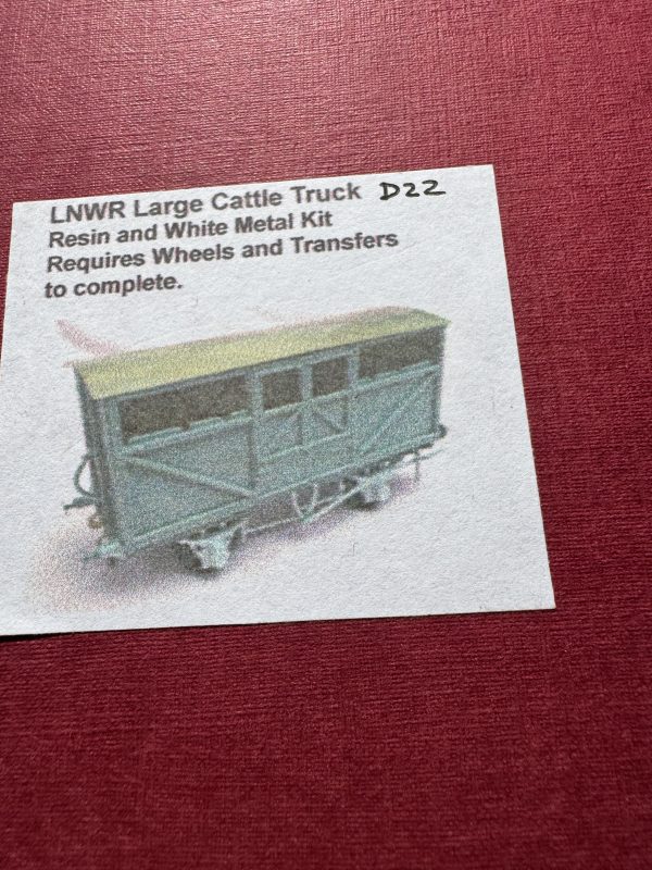 LNWR D22 Large Cattle Truck